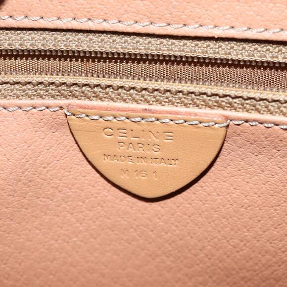 CELINE Macadam Canvas Tote Bag Pvc Brown - Picture 12 of 16